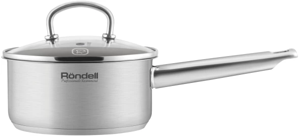 Ковш Rondell Solo RDS-1601 1.3л. d=16см (с крышкой) стальной