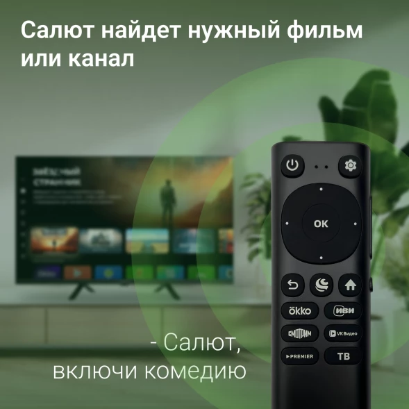 Телевизор LED Digma 32&amp;quot; DM-LED32SBB36 Салют ТВ Frameless Metal черный FULL HD 60Hz DVB-T DVB-T2 DVB-C DVB-S DVB-S2 USB WiFi Smart TV