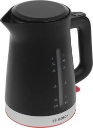 Чайник электрический Bosch TWK4M 1.7л. черный корпус: пластик (TWK4M223)