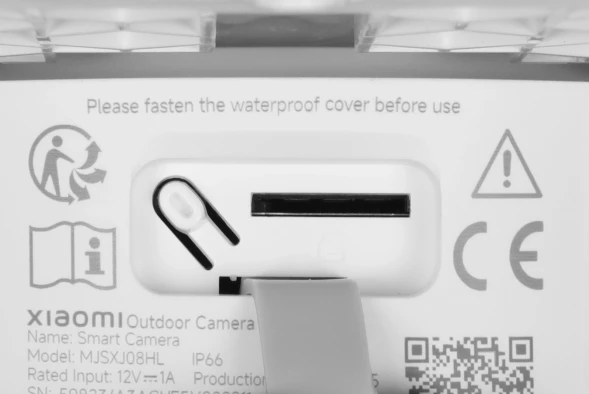 Камера видеонаблюдения IP Xiaomi Outdoor Camera CW500 Dual EU Wi-Fi 2.8-2.8мм цв. корп.:белый/черный (BHR9402EU)