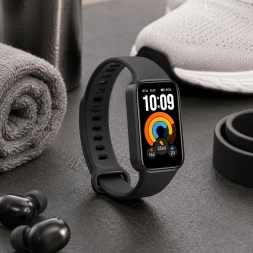 Фитнес-трекер Xiaomi Smart Band 11 Active TFT корп.:черный рем.:черный (BHR09AEGL)