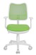 Кресло детское Бюрократ Ch-W797 салатовый TW-03A сиденье салатовый TW-18 сетка/ткань крестов. пластик пластик белый