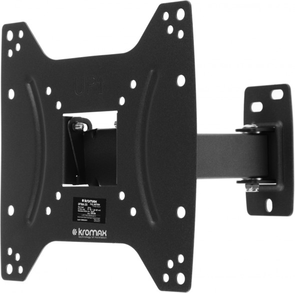 Кронштейн для телевизора Kromax OPTIMA-203 черный 15&amp;quot;-42&amp;quot; макс.25кг настенный поворот и наклон