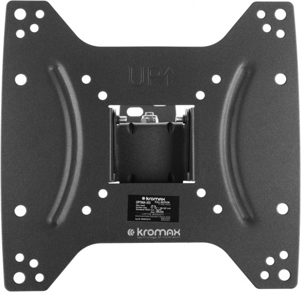 Кронштейн для телевизора Kromax OPTIMA-203 черный 15&amp;quot;-42&amp;quot; макс.25кг настенный поворот и наклон