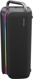 Колонка порт. Ural Молния Бит черный 420W 1.1 BT/3.5Jack/USB-C 10м 8000mAh (УРАЛ МОЛНИЯ БИТ)