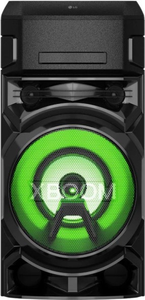 Микросистема LG ON77DK черный CD CDRW DVD DVDRW FM USB BT