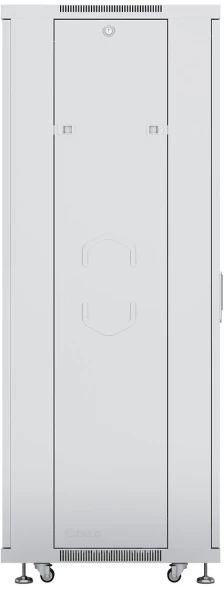 Шкаф коммутационный Cabeus (SH-05C-42U80/80) напольный 42U 800x800мм пер.дв.стекл металл 800кг серый 700мм 118.7кг 220град. 2055мм IP20 сталь