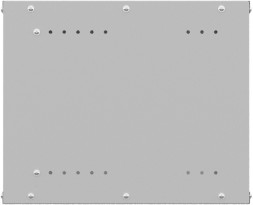 Шкаф коммутационный NTSS Lime (NTSS-WL9U5545GS) настенный 9U 550x450мм пер.дв.стекл несъемн.бок.пан. 30кг серый 370мм 12кг 110град. 500мм IP20 укомплектованный