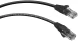 Патч-корд Cabeus PC-UTP-RJ45-CAT.5E-0.3M-BK U/UTP RJ-45 вил.-вилка RJ-45 кат.5E 0.3м черный ПВХ