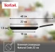 Сковорода блинная Tefal Natural Cook 4213522 круглая 22см ручка несъемная (без крышки) серый (9100053997)