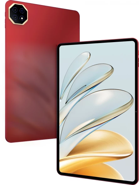 Планшет Teclast T60 AI Edition A733 (2.0) 8C RAM6Gb ROM128Gb 11.97&amp;quot; IPS 2000x1200 Android 15 красный 13Mpix 5Mpix BT WiFi microSD 1Tb 8000mAh