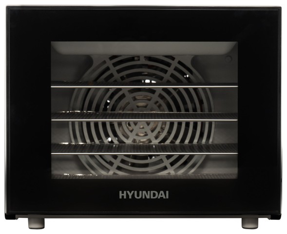 Сушка для фруктов и овощей Hyundai HYFD-1204 8под. 400Вт черный