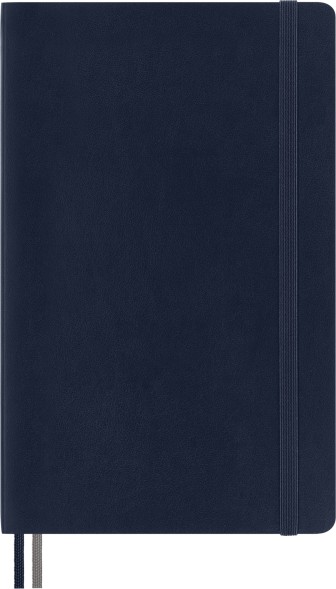 Блокнот Moleskine CLASSIC SOFT EXPENDED QP616EXPB20 Large 130х210мм 400стр. линейка мягкая обложка синий сапфир
