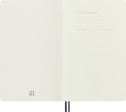 Блокнот Moleskine CLASSIC SOFT EXPENDED QP616EXPB20 Large 130х210мм 400стр. линейка мягкая обложка синий сапфир