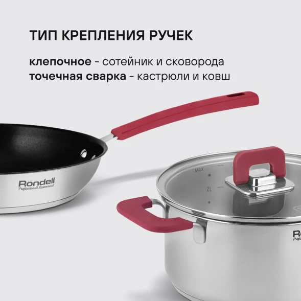 Набор посуды Rondell Savvy RDS-1662 8 предметов