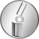 Кухонная машина Bosch MUM58251 планетар.вращ. 1000Вт белый/серый