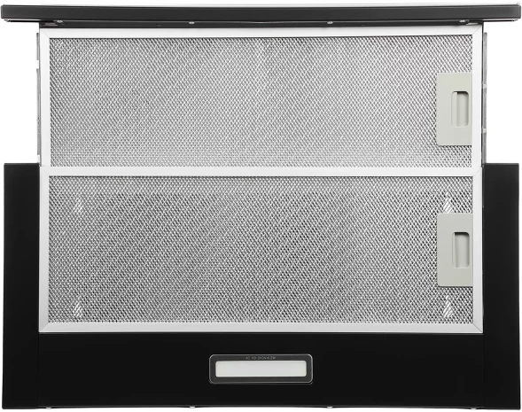 Вытяжка встраиваемая Hyundai HBH 6235 BG черный управление: кулисные переключатели (1 мотор)