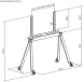 Стойка для телевизора Ultramounts UM312B черный 49&amp;quot;-75&amp;quot; макс.40кг напольный