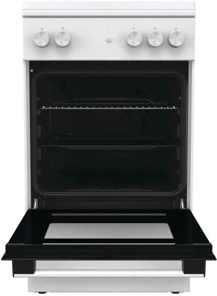 Плита Газовая Gorenje GG5A14WJ белый (металлическая крышка) реш.сталь
