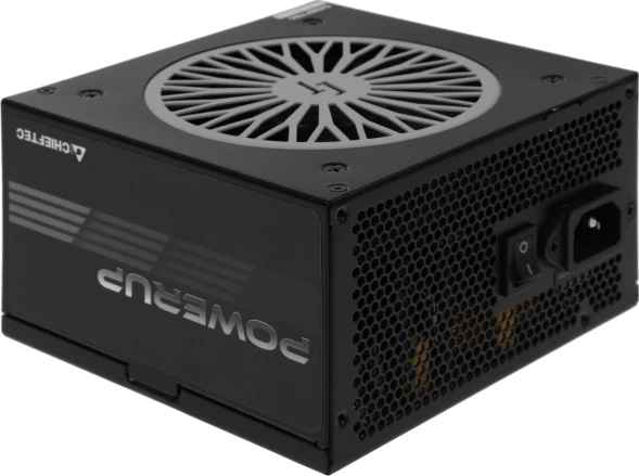 Блок питания Chieftec ATX 650W PowerUp GPX-650FC 80+ gold 24pin APFC 120mm fan 9xSATA Cab Manag RTL