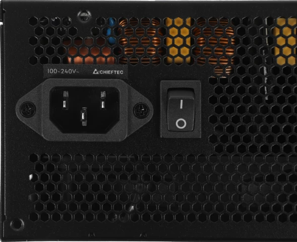 Блок питания Chieftec ATX 650W PowerUp GPX-650FC 80+ gold 24pin APFC 120mm fan 9xSATA Cab Manag RTL