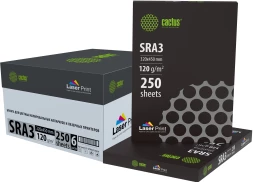 Бумага Cactus CS-LPSRA3120250 SRA3/120г/м2/белый/250л. CIE170% для лазерной печати