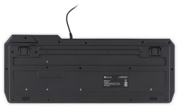 Клавиатура Оклик 715G черный USB Multimedia for gamer LED (1680657)