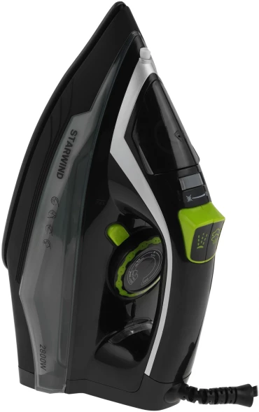 Утюг Starwind SIR2845 2800Вт черный/серебристый