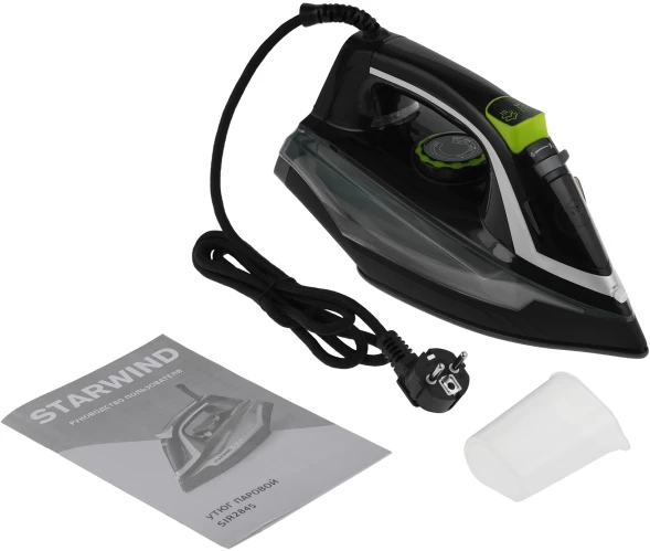 Утюг Starwind SIR2845 2800Вт черный/серебристый