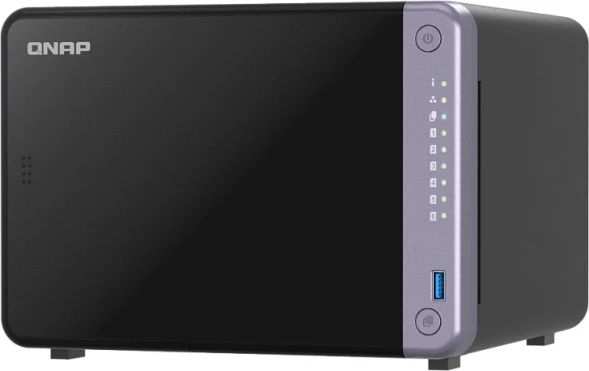 Сетевое хранилище NAS Qnap TS-632X-4G 6-bay настольный Alpine AL-524