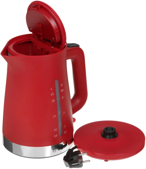 Чайник электрический Bosch TWK4M 1.7л. красный корпус: пластик (TWK4M224)