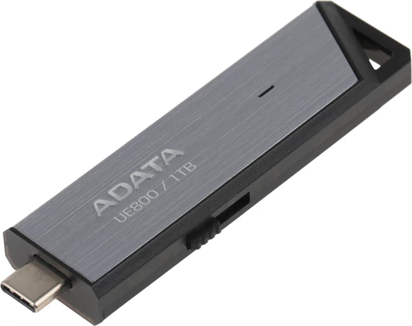 Флеш Диск A-Data 1TB Type-C UE800 AELI-UE800-1T-CSG USB3.2 серебристый
