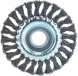 Щетка дисковая по мет. Stayer 35120-125 d=125мм d(посад.)=22мм (угловые шлифмашины)