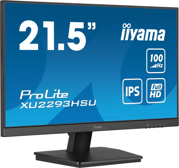 Монитор Iiyama 21.5&amp;quot; ProLite XU2293HSU-B7 черный IPS LED 16:9 HDMI M/M матовая 300cd 178гр/178гр 1920x1080 100Hz DP FHD USB 2.6кг