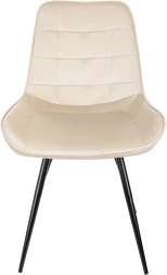 Стул для дома Бюрократ CH-K2_4 комплект 4шт бежевый Holland 06 металл черный на ножках (CH-K2_1/HL07_4)