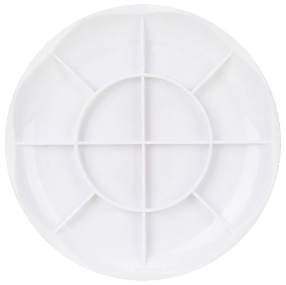 Палитра для смешивания красок Deli 68305 круглая D135мм