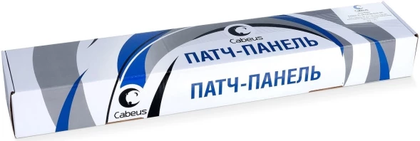 Патч-панель Cabeus PL-48-CAT.5E-DUAL 19&amp;quot; 1U 48xRJ45 кат.5E UTP
