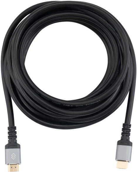 Кабель аудио-видео Digma D-HDMI-V2.0-3M HDMI (m)/HDMI (m) 3м. позолоч.конт. черный