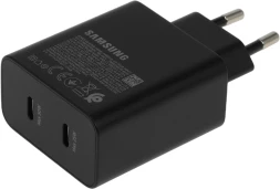 Сетевое зар./устр. Samsung EP-T5020X 50W 3A (PD) 2xUSB type-C для Samsung черный (EP-T5020XBEGEU)