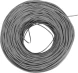 Кабель сетевой информационный Suprlan Standard 01-0328-9 кат.5E UTP 4 пары 24AWG PVC внутренний 305м серый