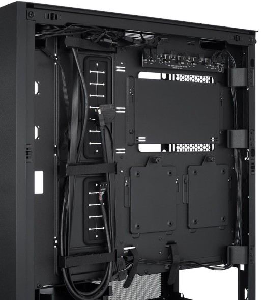 Корпус Lian-Li Lancool 216RX черный без БП ATX 2x120mm 2x140mm 2xUSB3.0 audio bott PSU