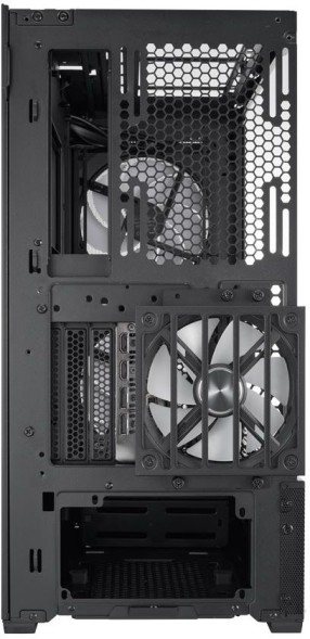 Корпус Lian-Li Lancool 216RX черный без БП ATX 2x120mm 2x140mm 2xUSB3.0 audio bott PSU