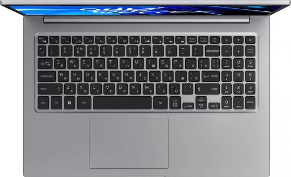 Ноутбук Maibenben M557 Ryzen 7 5825U 16Gb SSD512Gb AMD Radeon Graphics 15.6&amp;quot; IPS FHD (1920x1080) Linux silver WiFi BT Cam 4278mAh (M5571SF0LSRE1)