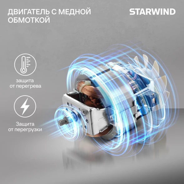 Миксер планетарный Starwind SPM7167 1900Вт фиолетовый