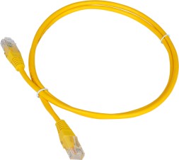 Патч-корд Lanmaster UTP TWT-45-45-10-YL UTP RJ-45 вил.-вилка RJ-45 кат.5E 10м желтый ПВХ