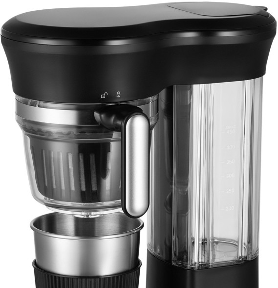 Кофеварка капельная Kitfort КТ-7141 600Вт черный/нержавеющая сталь