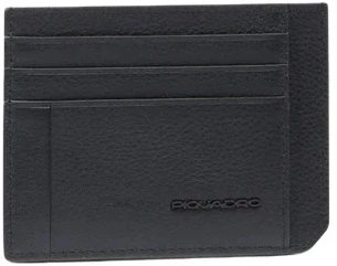 Чехол для кредитных карт Piquadro Russel PP2762W137R/N черный натур.кожа