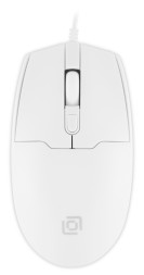 Мышь Оклик 147M белый оптическая (2000dpi) USB (4but)
