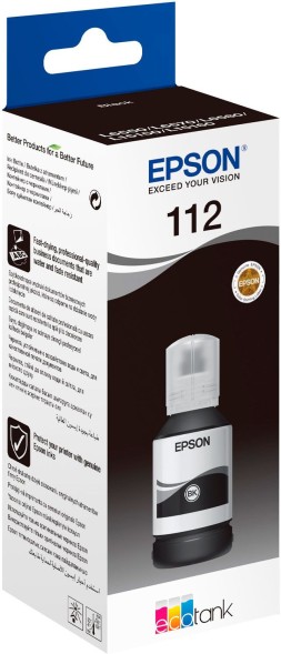 Чернила Epson 112 C13T06C14A черный127мл для Epson L11160/L15150/L15160