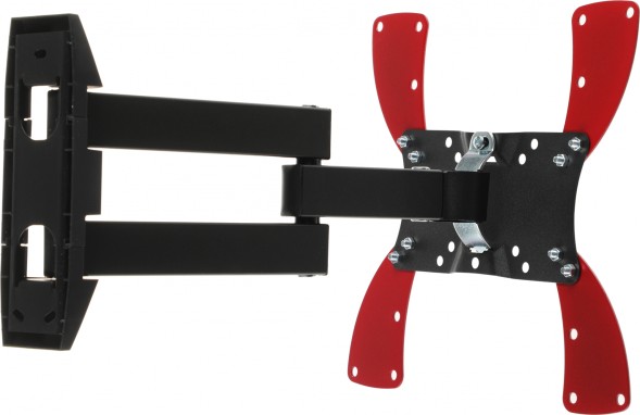 Кронштейн для телевизора Holder LCDS-5066 черный 22&amp;quot;-42&amp;quot; макс.30кг настенный поворот и наклон